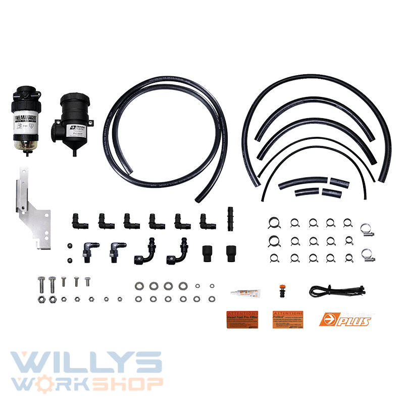 Fuel manager Pre Filter & Catch Can Kit DMAX / Mux / BT50 (FMPV645DPK)