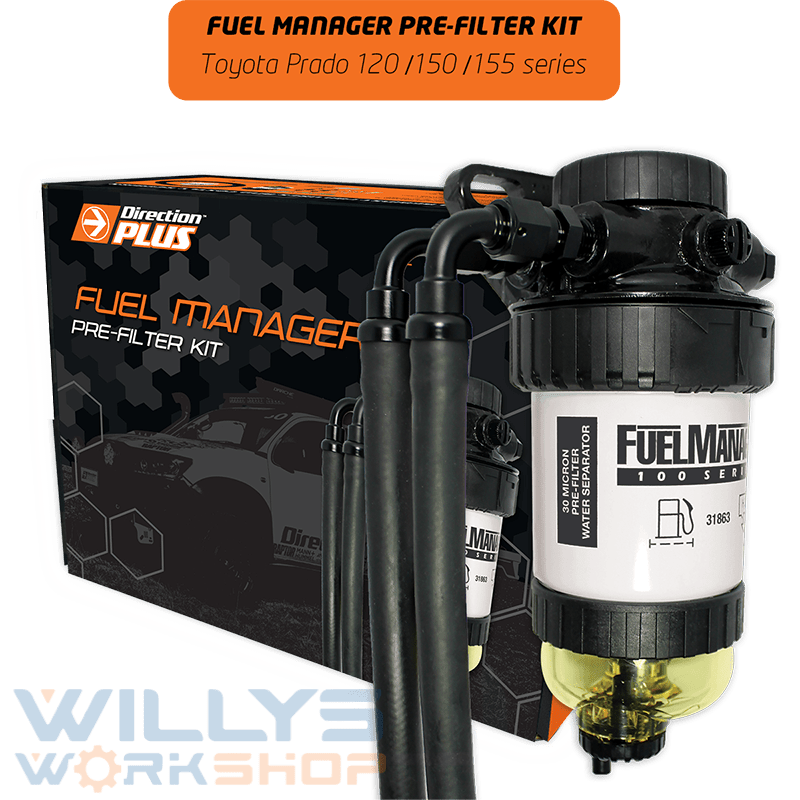FM620DPK Promo Picture Fuel Manager Post Filter Kit Toyota Prado 120/150/155 Series (PF620DPK)