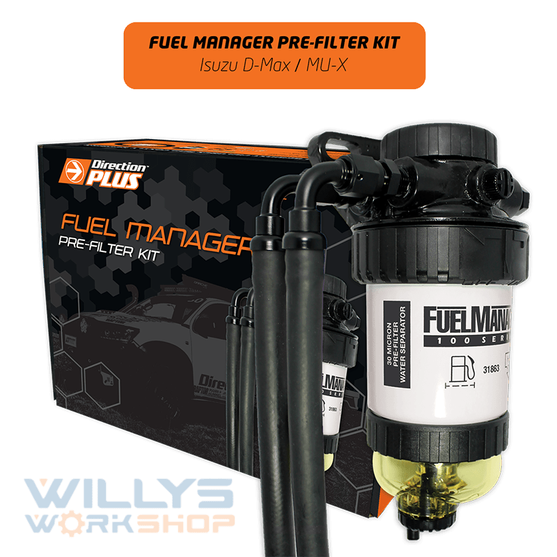FM601DPK Direction Plus Fuel Manager Pre-Filter Kit for Isuzu D-Max / MU-X