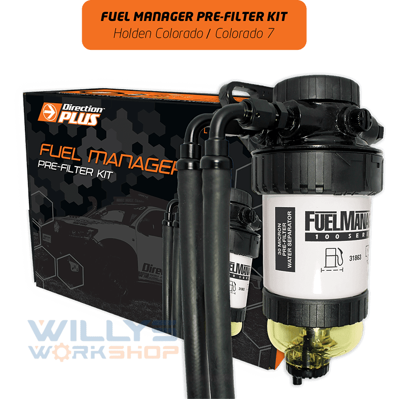 FM602DPK Fuel Manager Pre-Filter Kit Colorado RG / Colorado 7 / Trailblazer (FM602DPK)