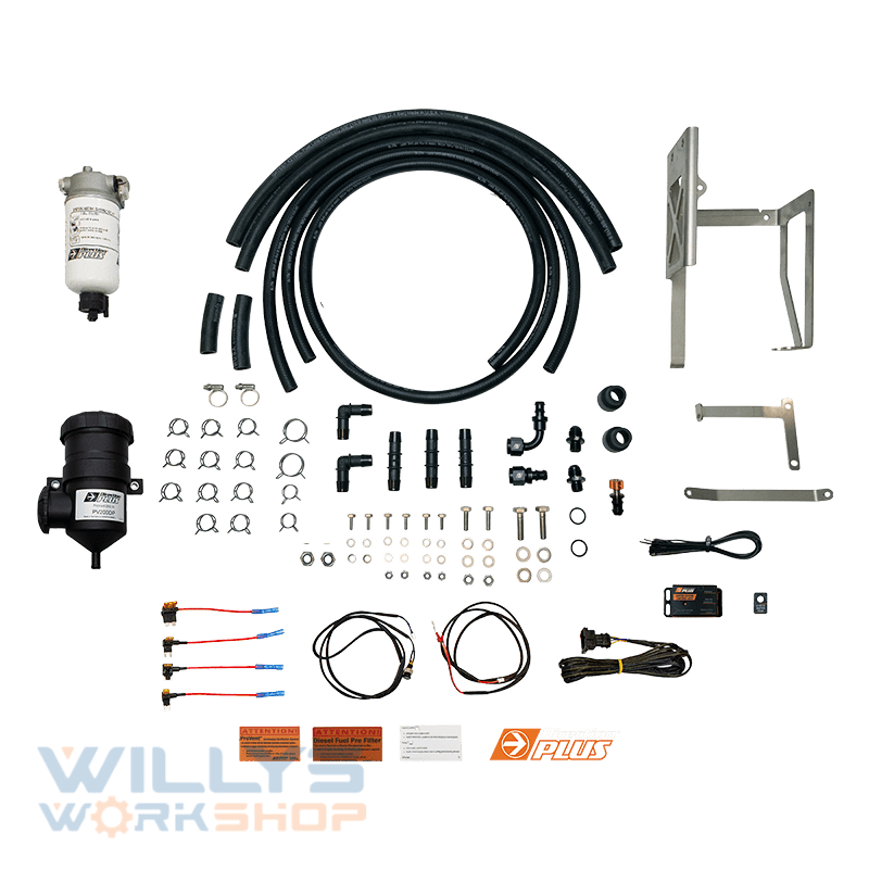 Preline-Plus Pre-Filter & Provent Ultimate Catch Can Dual Kit DMAX / MUX (PLPV601DPK)