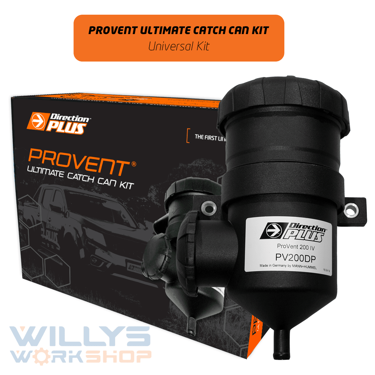 Universal Catch Can Universal Provent Ultimate Catch Can Kit (PV201DPK)