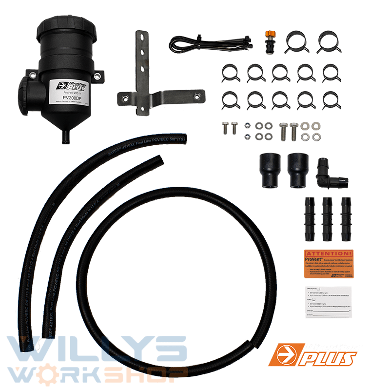 Provent Ultimate Catch Can Kit Nissan Navara D40 (PV618DPK)