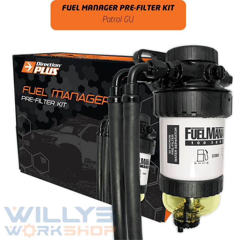 FM626DPK Promo Pic Fuel Manager Pre-Filter Kit for Patrol GU
