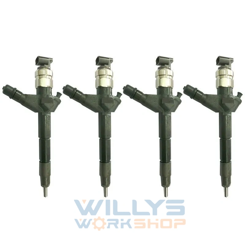 095000-6240 Nissan Navara D22 YD25DDT Diesel Fuel Injector Set (02-14)