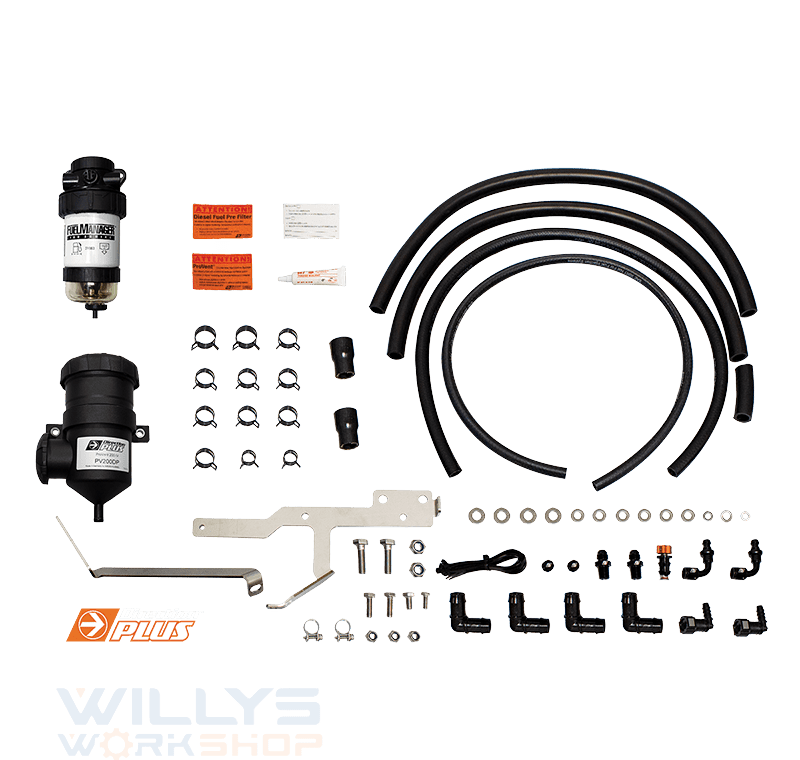 Fuel Manager Pre Filter + Catch Can Kit Ranger / Everest / BT-50 (FMPV661DPK)