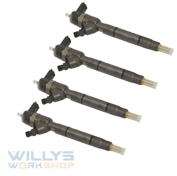 Holden Colorado 2.8L (Non DPF) Diesel Fuel Injector x4 Set (up to 10/2013)