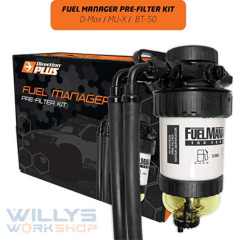 Fuel Manager Pre-Filter Kit Isuzu DMAX / MUX Fuel manager Pre Filter (FM645DPK)