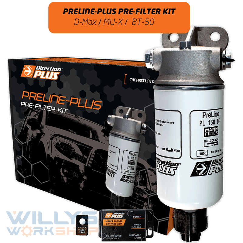 PL645DPK Preline Plus Pre Filter Kit DMAX / MUX / BT-50 (PL645DPK)