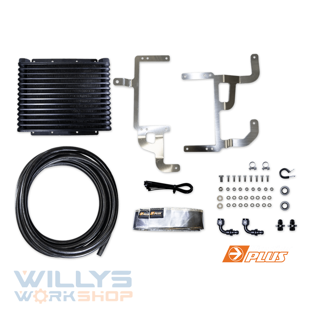 Transchill Arctic Black Transmission Cooler Kit for DMAX / BT-50 3.0L (TCB645DPK)