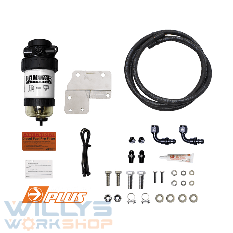 Fuel Manager Pre-Filter Kit Nissan Patrol GU (3.0L & 4.2L) (FM626DPK)